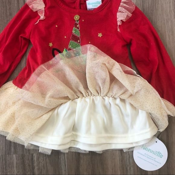 Nannette Holiday Unicorn 2-Piece Set - Picture 6 of 9